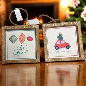 Jenny Parkhurst Framed Ornaments